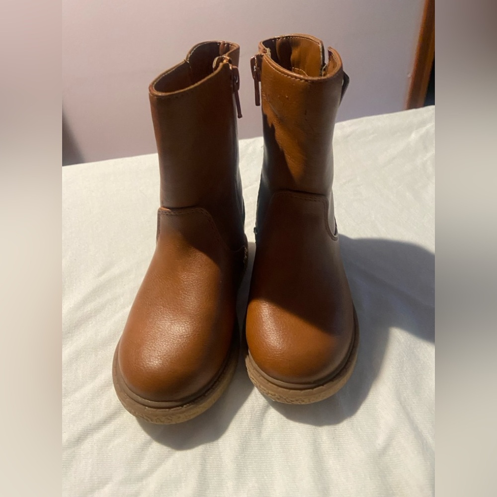 Cat & Jack Tan Kids Boots
